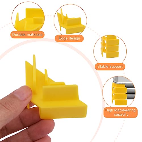 Tray Stackers, 24 Pcs Stackable Tray Stackers Sets for Harvest Right Freeze Dryer Accessories, Durable stable Trays Organizer for Kitchen Countertop Restaurant - Thumbnail 5
