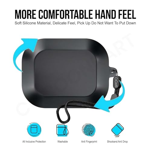 Image of Silicone Case Cover Compatible for Realme Buds Air 8 (2026) (Black)