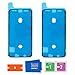 MMOBIEL 2X Pegatina Adhesiva pre-Cortada Impermeable Compatible con iPhone XS MAX - 6.5 pulg. Marco LCD