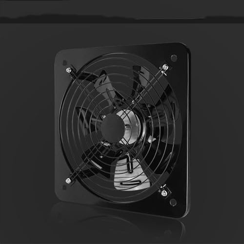 Ventilador de extracción de 10 pulgadas para cocina, sin necesidad de taladrar, potente y de tipo ventana miniatura 3
