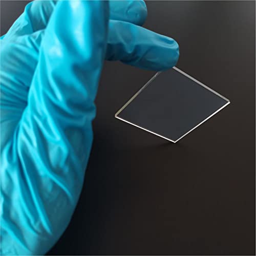 Image of FTO Coated Conductive Slides Glass 50x50mm 6~8 ohm /sq Cover Material Transparent Fluorine doped Tin Oxide SnO2 /F use for Lab R&D (9pcs /Package)