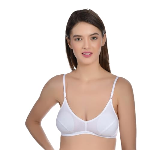 Image of Aimly Women's Cotton Non-Padded Non-Wired Daily Use Everyday wear Regular Bra Combo Pack