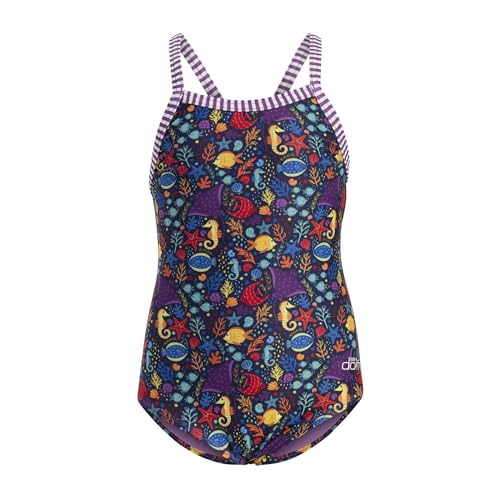 Image of Dolfin Little Girls One Piece Swimsuit for Little Girls and Toddlers