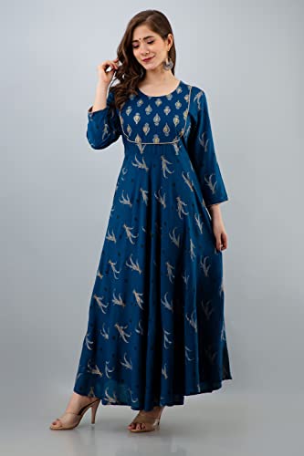 Image of Women's Rayon Flared Kurta