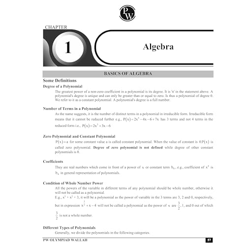 Image of PW Olympiad Wallah Classes 8-10 The Math Olympiad Launchpad by Rishi Joshi Sir and Vivek Bansal Sir | Ideal For SASMO, NMTC, Maths Kangaroo, AMC, IOQM Foundation Exams | With PYQs