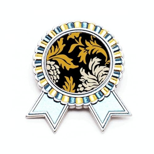 Broche chrysanthème style japonais M pour sublimer un vêtement uni