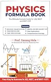 Physics Formula Book: The Ultimate Formula Guide for JEE, NEET and MHT-CET