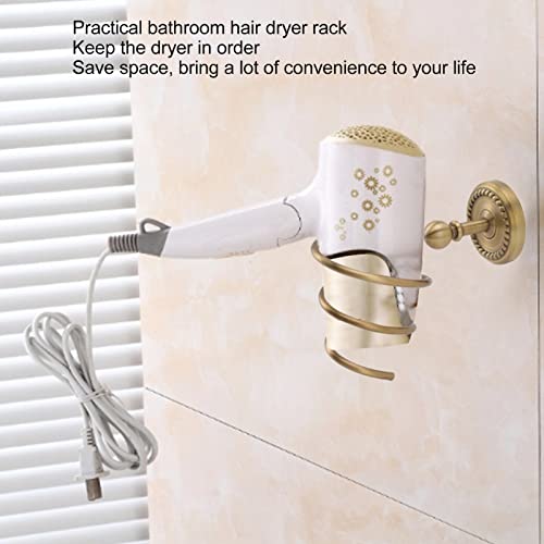 Support sèche-cheveux rétro pour libérer votre lavabo - 3