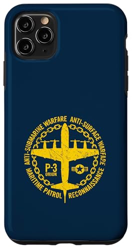 P-3 �ΐ����͐�p�g���[���@ �A���e�B�[�N���f�U�C�� �X�}�z�P�[�X iPhone 11 Pro Max �p