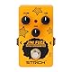 STRICH JIMI FUZZ Gitarrenpedal, Kompaktes Mini-Fuzz für elektrische Gitarre, Klassischer Geräusche, Wahre Umgehung, Einstellbare Lautstärke/Ton/Gain-Regler, Oranger