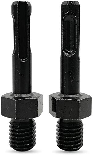 2-teiliger Adapter für M14 zu SDS - Verbindungskonverter für Diamantkernbits, die auf einem Bohrhammer oder einem elektrischen Bohrwerkzeug montiert