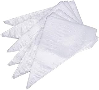 100pcs Big Piping Bags (Large 34 x 24 cm) Disposable Pastry Bags for All Size Tips Couplers