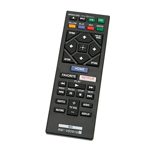 Rmt-Vb201U Replace Remote Control Fit For Sony Blu-Ray Bd Disc Dvd Player Bdp-Bx370 Bdp-S1700 Bdp-S3700 Bdp-S6700 Ubp-X700 #TOP2