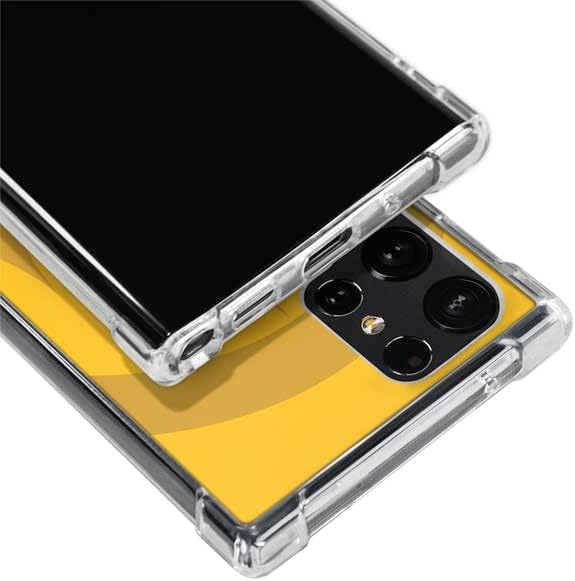 Skinit Clear Phone Case Compatible with Galaxy S23 Ultra - Officially Licensed NFL Pittsburgh Steelers Double Vision Design