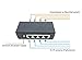 iCreatin 4-Ports PoE Injector Midspan, 48V65W PoE Switch Power Over Ethernet Supply for 4 IP Camera, VOIP Phones or Access Points
