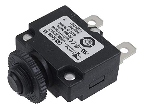 CARLING TECHNOLOGIES - CMB-053-11C3N-B-A - Thermal Circuit Breaker 5 A 32 VDC Panel 1 Pole 250 VAC CMB Series-6pack