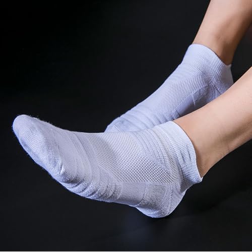 Image of 12-30 Pairs Low Cut Ankle Socks for Men Thin Breathable Casual No Show Athletic Socks Bulk
