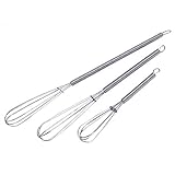 Prep Solutions by Progressive 3-Piece Mini Whisk Set