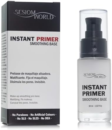 Sesiomworld Prebase de Maquillaje Alisadora Instant Primer Transl...