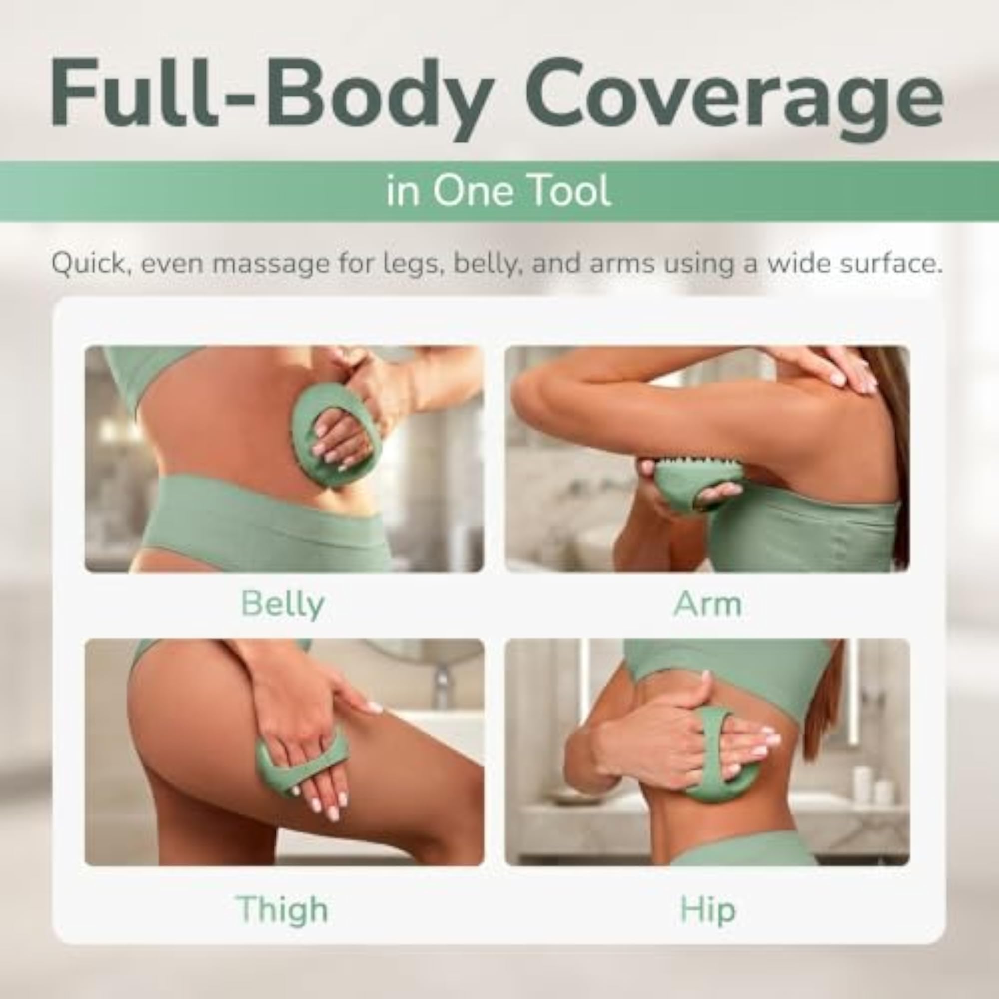 Anti-Cellulite Silicone Massager Brush