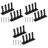 BESPORTBLE 6pcs Wall Mounted Bow Arrow Holder Rack Storage Brackets Screws for Elegant Display and Against Scratches and Water Damage