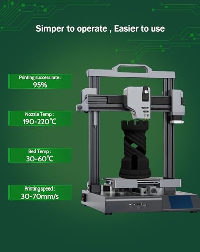 Image of DURAMIC 3D PLA Filament Basic for 3D Printer Neatly Wound Easy Printing | 3D Printing Filament 1.75mm, Dimensional Accuracy + /- 0.02 mm, Fit Most FDM 3D Printers 1KG PLA Black