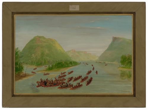 De Célèbres Tableaux Affiche de Arts George Catlin impression toile décoration murale salon