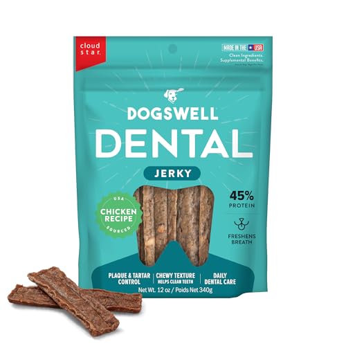 Dogswell Dental Chicken Jerky 12 Ounce
