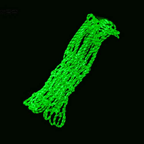 Graysky Heavy Duty Glow In The Dark Outdoor Basketball Net, Luminous Bright Green Nylon Glowing Hoop Rim Net For Standard Outside Basketball Hoop Basketball Rims, Kids Backboard And Rim #TOP6
