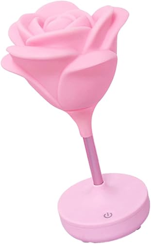 Luces rojas rosas LED lámparas de noche lámpara decorativa interior Led rosa roja boda lámpara de mesa táctil lámpara de mesa lámpara de noche LED