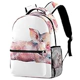 Mochilas escolares para estudiantes juveniles, mochila casual para computadora portátil cartel mujeres rojo alta colina, Multicolor 05,