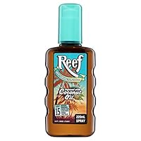 Reef Moist Moisturising Sun Tan Oil Spray SPF15, 220ml