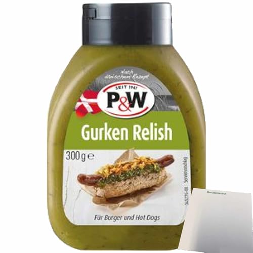 usy Bundle für P&W Gurken Relish (300g Flasche) + usy Block