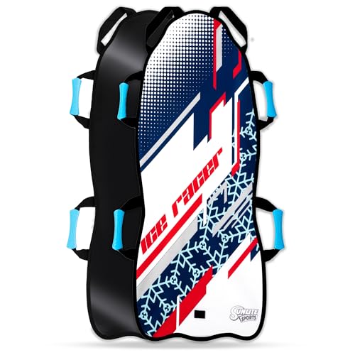 Sunlite Sports 45” Foldable & Roll-Up Snow Sled for Kids