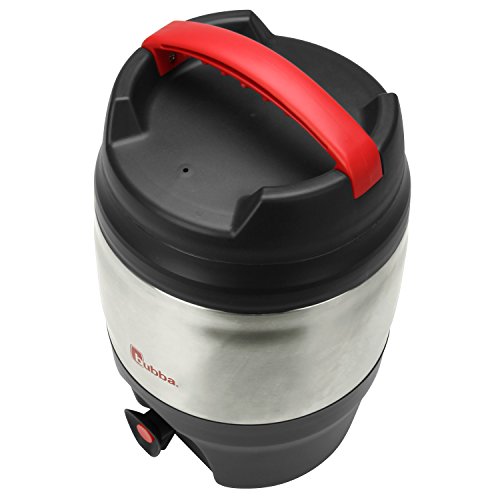 Bubba Sport Vacuum-Insulated Water Jug with Spout, 128 oz, Charcoal