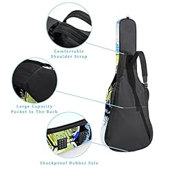 Housse imperméable en tissu Oxford pour guitare avec bandoulière réglable - Les Beatles, Paul McCartney, John Lennon, RIngo Starr, George Harrison Housse imperméable en tissu Oxford pour guitare avec bandoulière réglable – Image 3