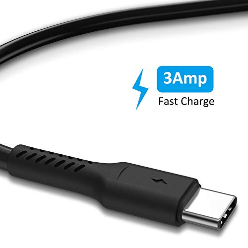 Image of 4 Inches USB C Cord Short, 5 Pack Durable USB A to USB Type C Fast Charging Cable for Charging Stations Compatible with Samsung Galaxy Note 10 20 S10 S22 Ultra LG V30 V40