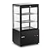 Royal Catering Vetrina Refrigerata da Banco RCCC-78-BT (58 L, 4 livelli, nero, chiudibile a chiave)