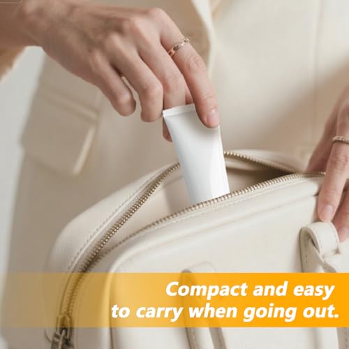 20PCS 100ml/3.4oz White Plastic Facial Cleaner Soft Tube Bottles Empty Refillable Travel Makeup Sample Packing Container Storage Pot Jar Vials Dispenser for Toiletries - Thumbnail 6