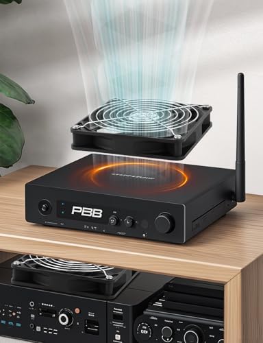 AmRunJe 140mm x 25mm USB Computer Fan with 3 Speed Degree 5v PC Cooling Fan for DVR Receiver PlayStation Xbox AV Cabinet