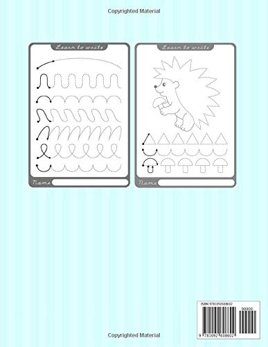 Fine Motor Skills Workbook - Hand Eye Coordination For Preschool Kids Ages 3-5: Handwriting Practice - Follow The Dots Activity Pages - Image 2