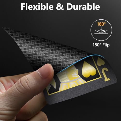 image for BIERDORF Waterproof Playing Cards - Durable Cool Plastic Deck of Cards