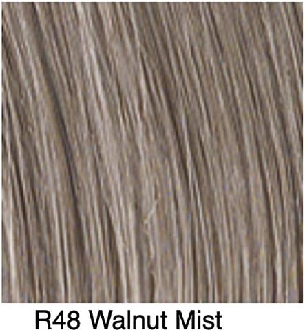 Miniatura 2 de Raquel Welch Sonata - Peluca de pelo corto de calidad superior de la cabeza por Hairuwear, gorra media, R48, nogal niebla