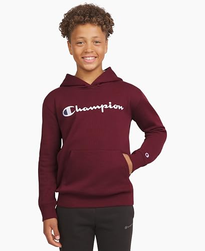 Image of Champion Boys' Boys Hoodie for Kids Sweatshirt Fleece Youth Pullover With Hood