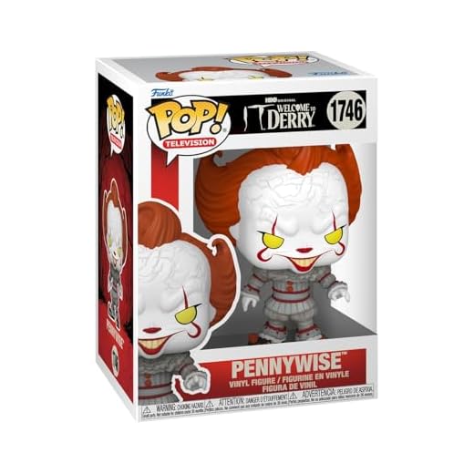 Funko Pop! TV: Welcome To Derry - Pennywise - Figura de Vinilo Coleccionable - Idea de Regalo - Mercancia Oficial - Juguetes para Niños y Adultos - TV Fans - Muñeco para Coleccionistas y Exposición