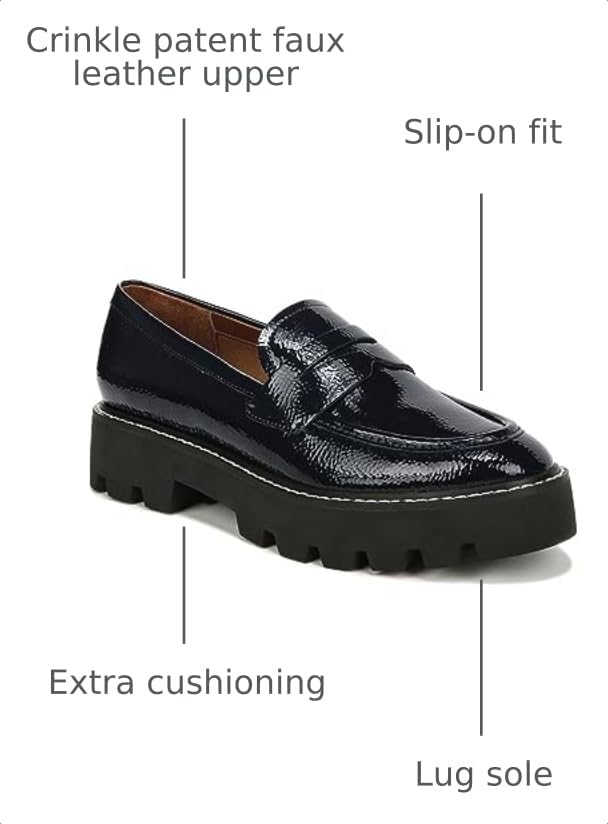 Image of Franco Sarto Women's Balin Lug Sole Chunky Loafer