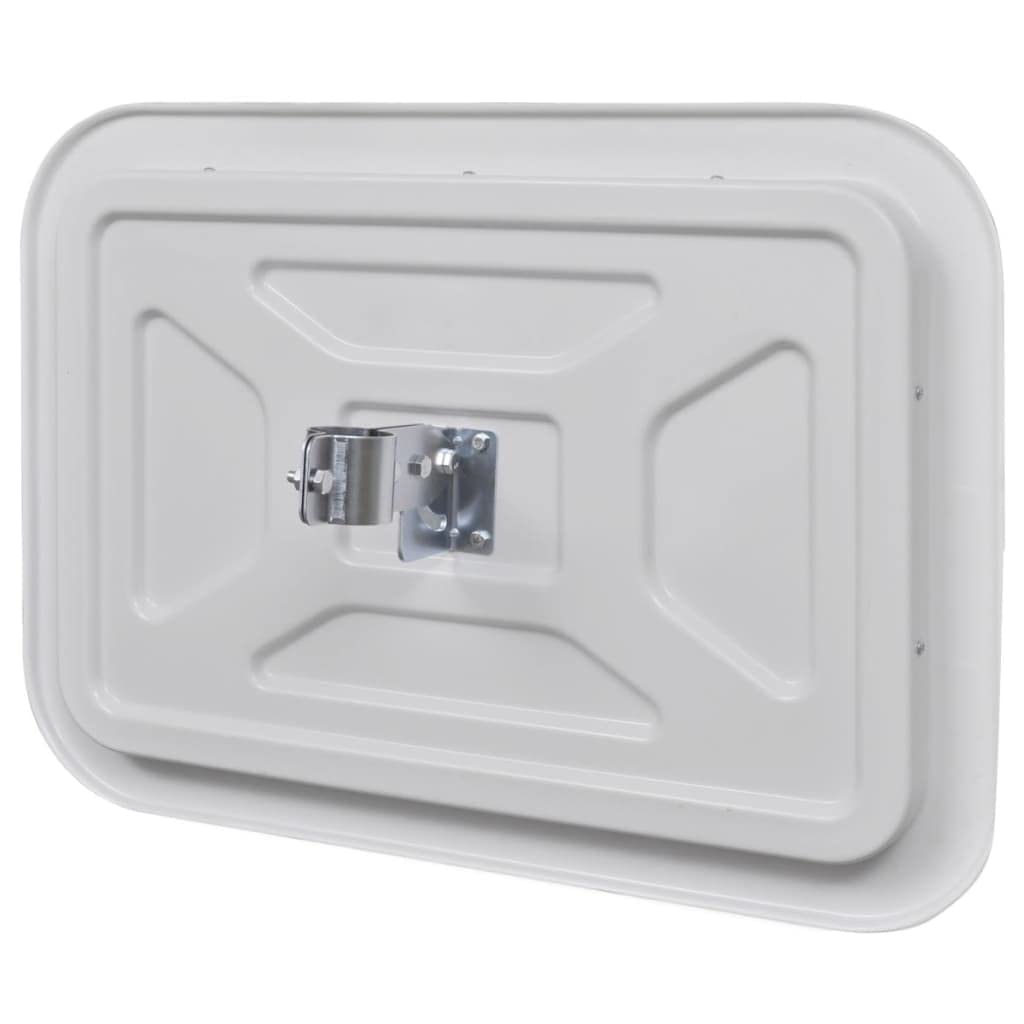 vidaXL Miroir convexe rectangle avec réflecteurs 40x60 Miroir Sortie De Garage