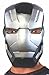 Marvel Men's Captain America: Civil War Machine Half Mask, Multi, One Size