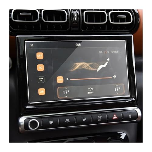 Verre trempé HD ultra résistant pour navigation GPS Citroen C4 Aircross 2018 2019 de voiture