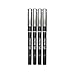 Pilot, Precise V5, Capped Liquid Ink Rolling Ball Pens, Extra Fine Point 0.5 mm, Black, Pack of 4